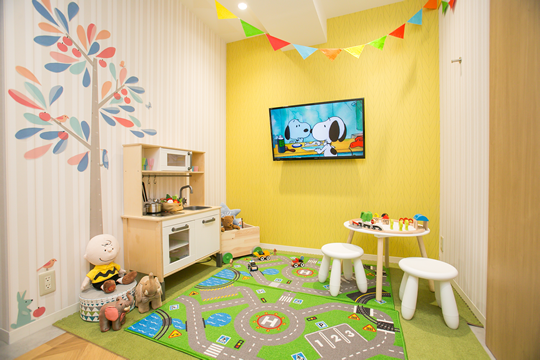 キッズスペース完備