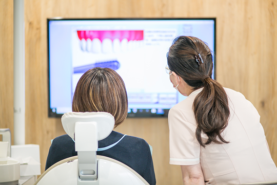 ブラッシング指導